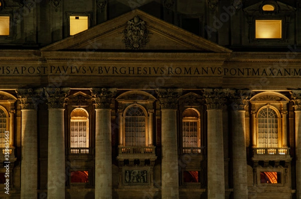 Obraz Finestra del Papa