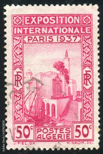 Fototapeta Algerian Pavilion