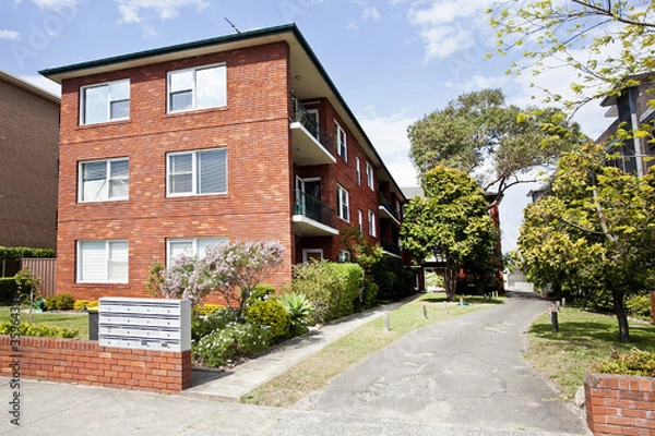 Obraz zespół apartamentów