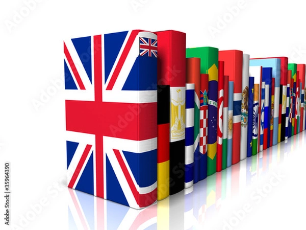 Obraz LIBRO REGNO UNITO