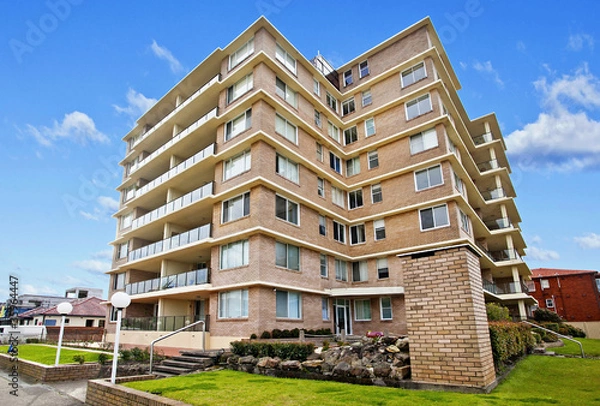 Obraz nowoczesny blok jednostek