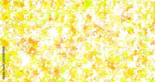 Obraz Abstract background. Green, yellow, orange spots.