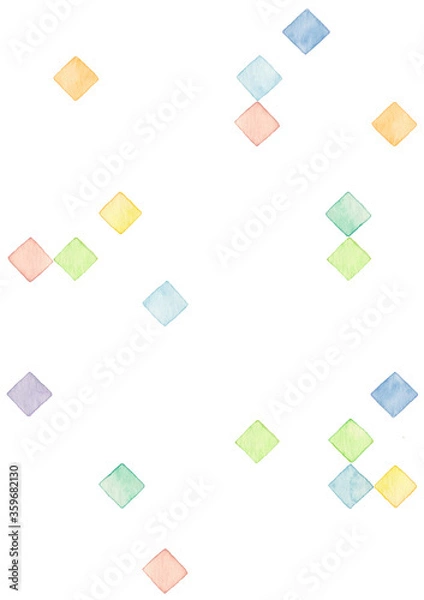 Obraz 和柄、ひし形、まばら