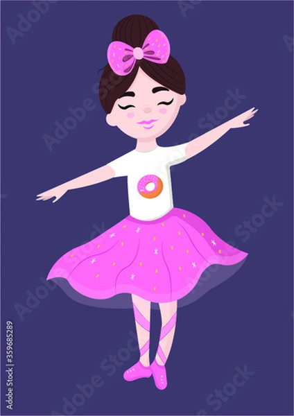 Fototapeta Little ballerina