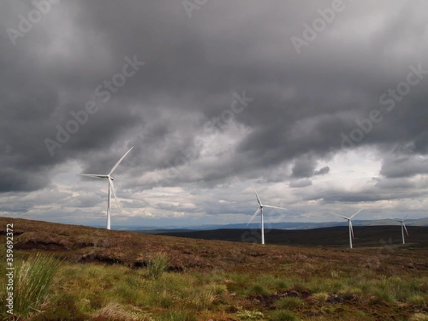 Obraz Wind Farm in Scotland