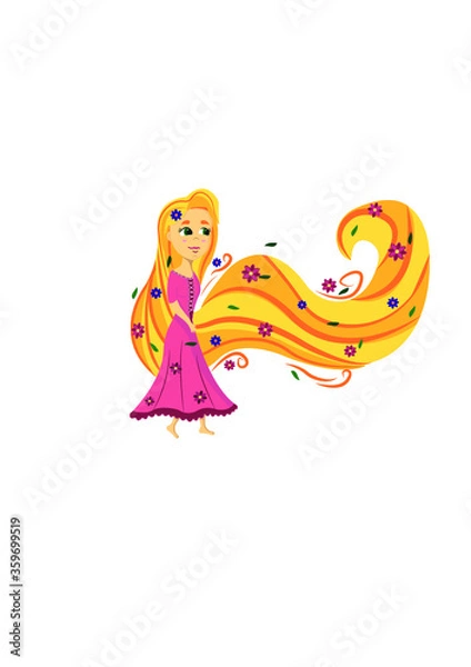 Fototapeta rapunzel
