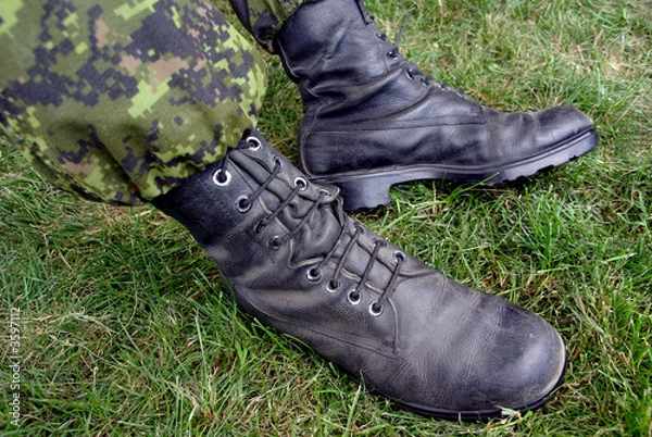 Obraz Combat Boots