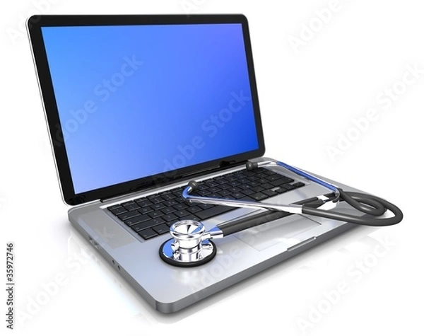 Obraz Laptop Diagnose