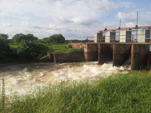 Obraz water on the river