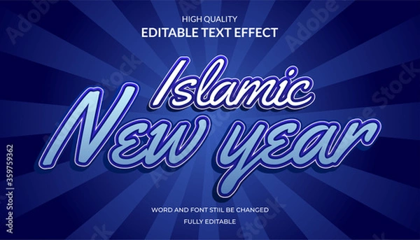 Fototapeta knight text effect.