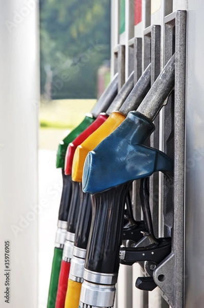 Obraz Petrol station