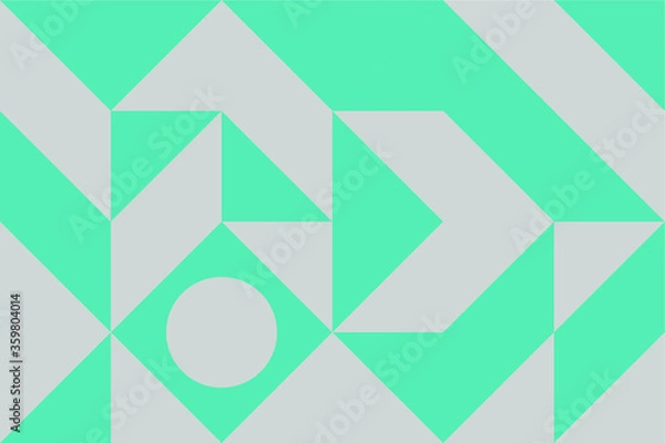 Fototapeta Color geometric design, vector background.