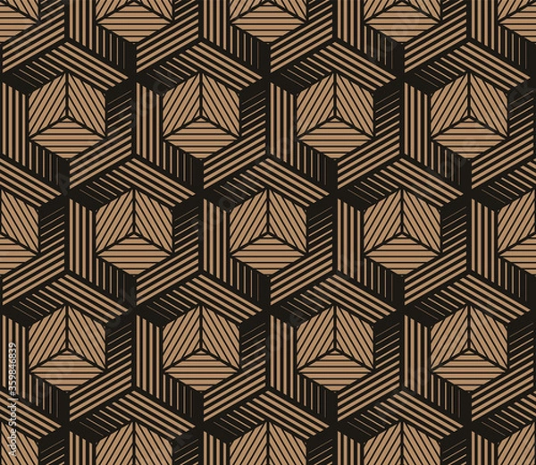Fototapeta seamless geometric pattern with geometric  shapes,Fabric pattern,Tile pattern,Carpet pattern,Wallpaper pattern,Pottery pattern,Graphic resources,mesh