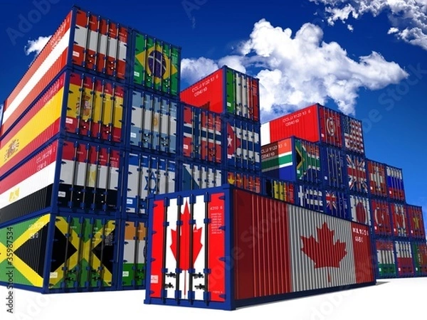 Obraz CONTAINER CANADA