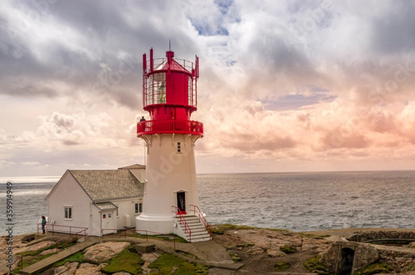 Fototapeta Phare de Lindesnes