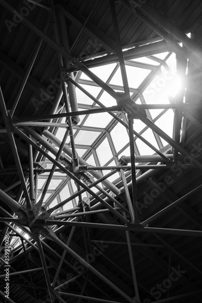 Obraz Skylight window - industrial construct