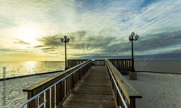 Obraz Sunset Pier 