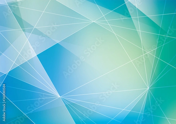 Fototapeta 輝くエメラルドグリーンの抽象背景素材