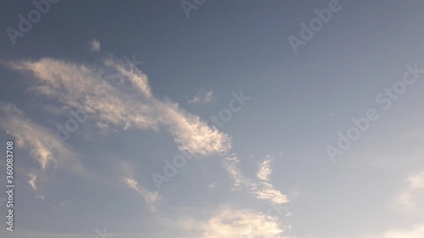 Fototapeta sky and clouds