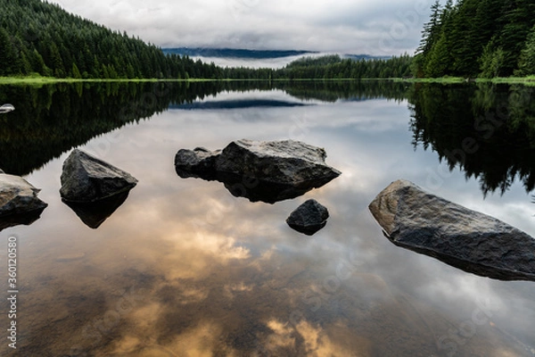 Obraz lake in the mountains