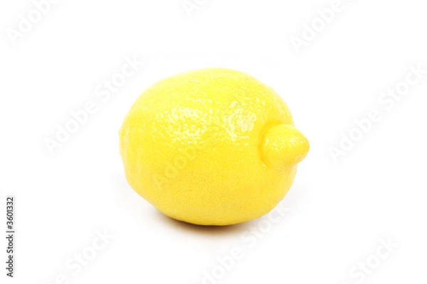 Fototapeta Lemon isolated on white