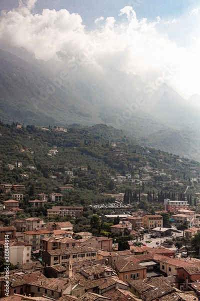 Obraz Vie over Malcesine