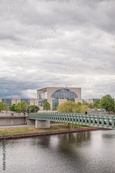 Obraz Bundeskanzleramt hinter der Spree