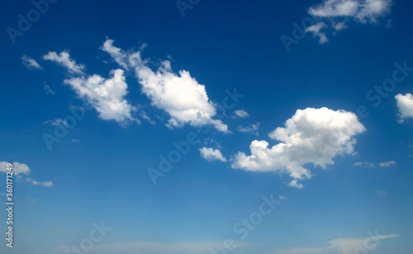 Fototapeta blue sky and clouds sky