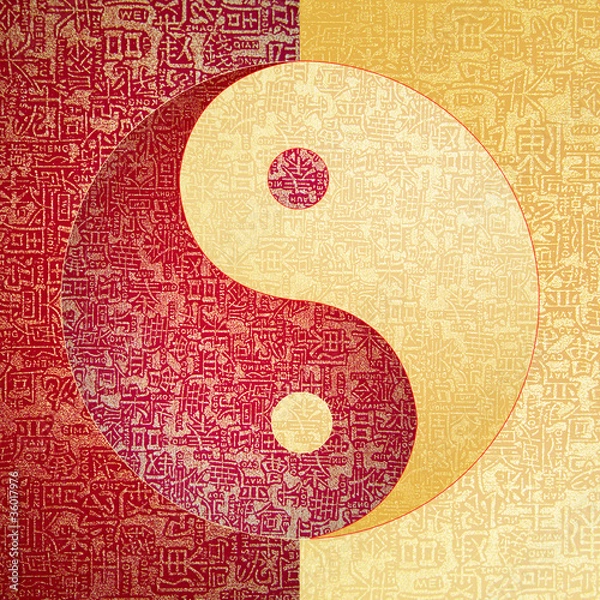 Obraz Yin-Yang symbol