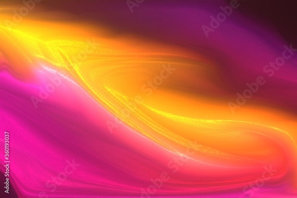 Obraz abstract background with colorful waves
