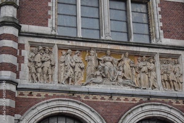 Fototapeta Beautiful building art. 