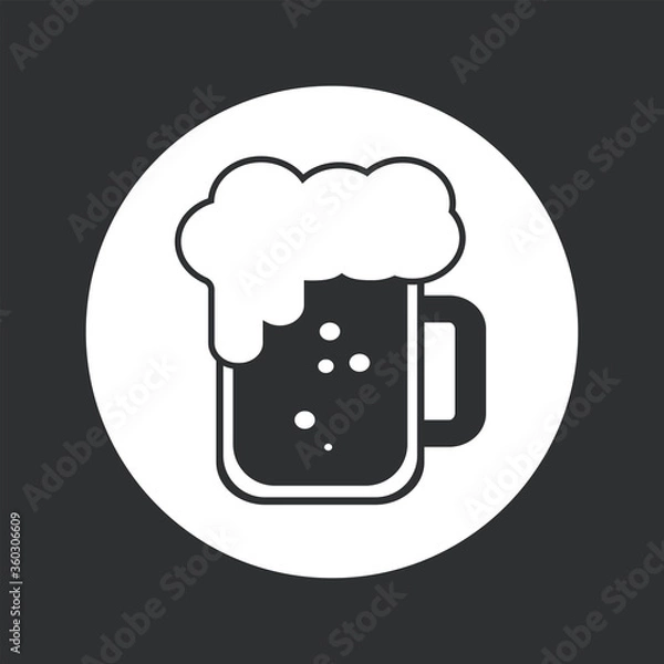Fototapeta Beer icon