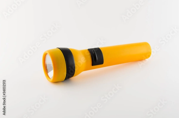 Obraz Torch on White Background