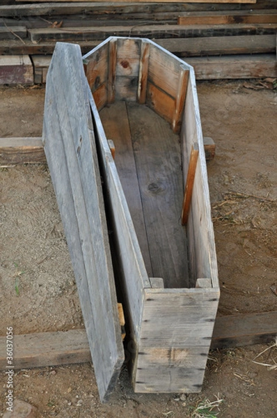 Obraz Wooden Coffin