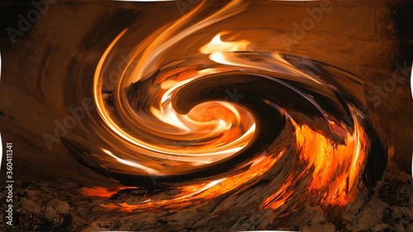 Obraz abstract fire background