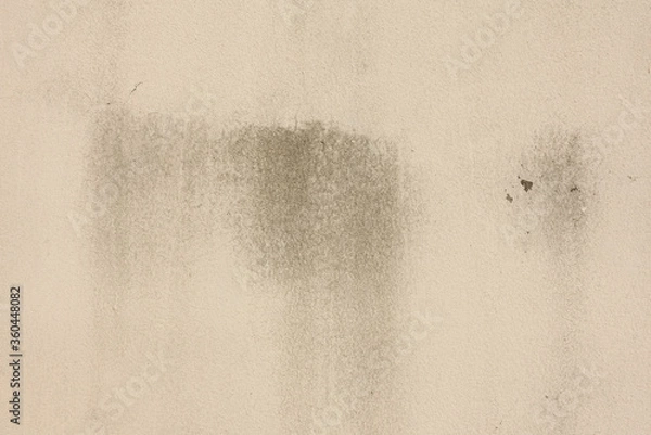 Obraz Old wall surface.Cream,Brown,White concrete wall texture for background,Broken or Crack concept