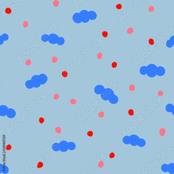 Fototapeta Seamless Cloud Pattern