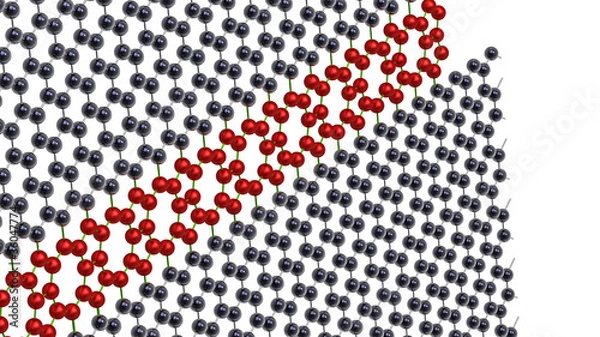 Fototapeta Graphene wire