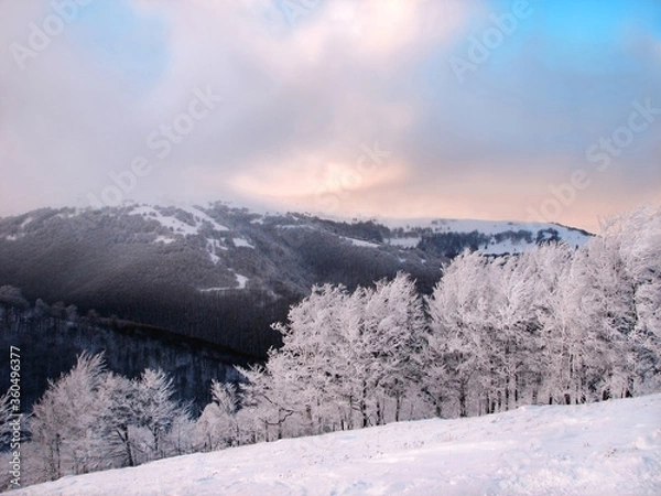 Fototapeta Winter mountains