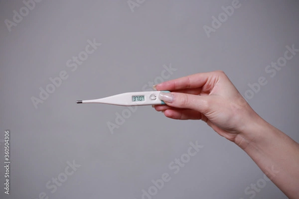 Obraz Thermometer in hand