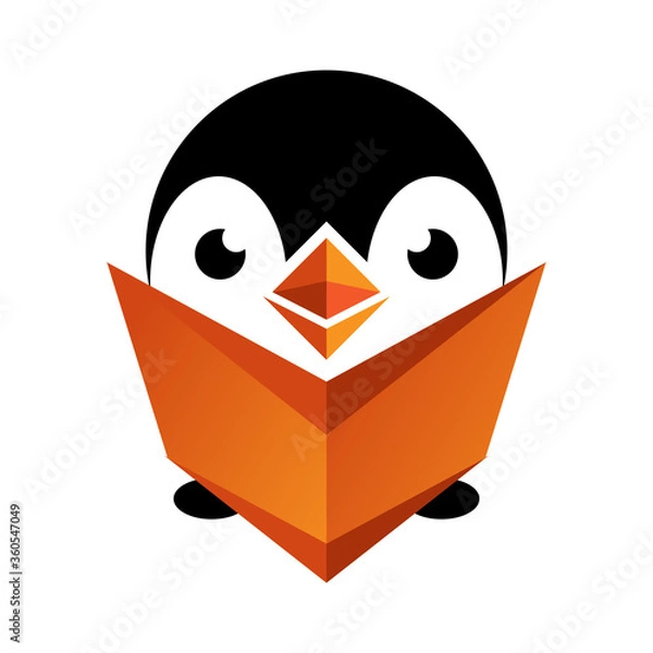 Obraz logo pinguin