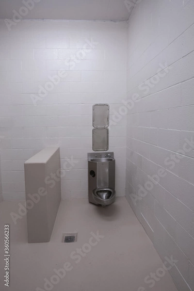 Obraz Jail bathroom Interior.