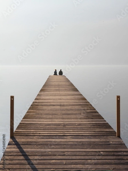 Obraz lac du bourget