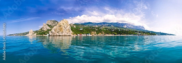 Obraz crimea panorama in simeiz