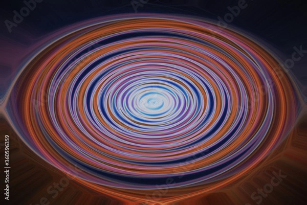 Fototapeta artistic and abstract twirl in various colors