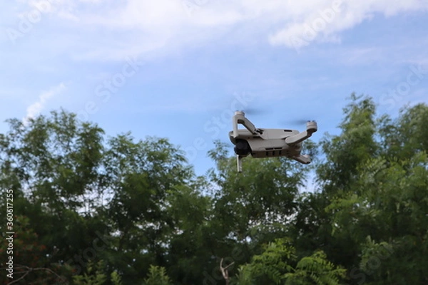 Fototapeta Drone flying
