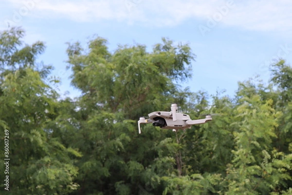 Fototapeta Drone flying
