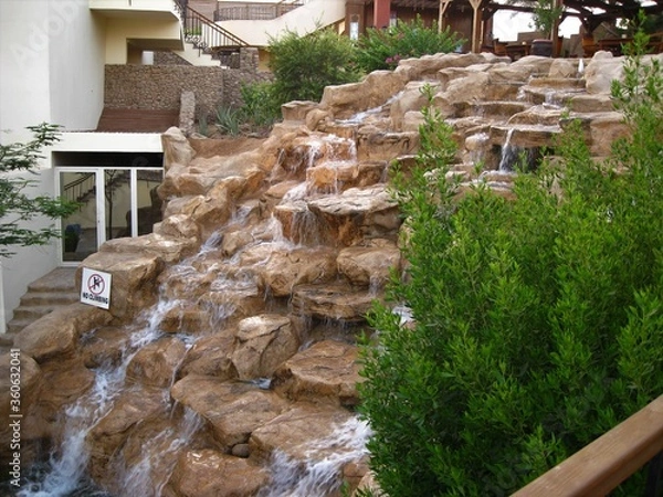 Obraz waterfall in the park