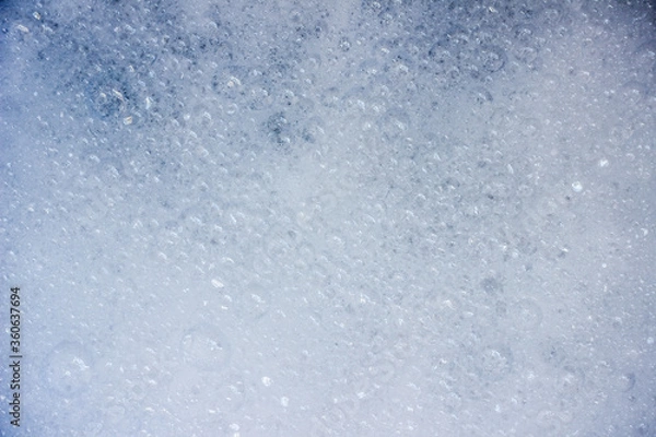 Fototapeta Bubbles made from detergent soft focus