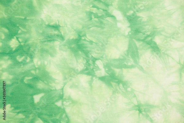 Obraz abstract green tie-die background 